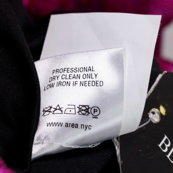 Area Fuchsia Ruched Mini Dress - Picture 11 of 11